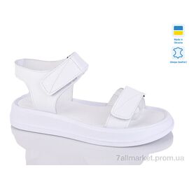 Фотография Босоножки женские летние Лето 1720 біл.к. (6 пар р.37-41) "Sali" недорого оптом от прямого поставщика