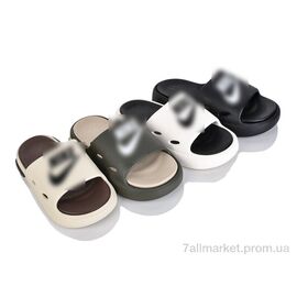 Шльопанці чоловічі пляжні Літо A96 mix (12 пар р.40-45) "Deshman" недорого оптом від прямого постачальника