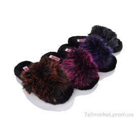 Фотография Тапки женские для дома Весна/осень 8176 mix (12 пар р.36-41) "Slippers" недорого оптом от прямого поставщика