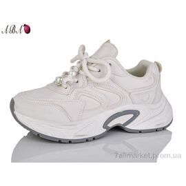 Фотография Кроссовки женские модные Весна/осень H66-2 (8 пар р.36-41) "Aba" недорого оптом от прямого поставщика