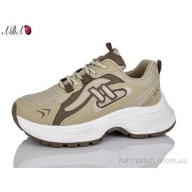 Фотография Кроссовки женские модные Весна/осень H64-5 (8 пар р.36-41) "Aba" недорого оптом от прямого поставщика