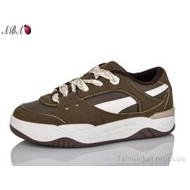 Фотография Кроссовки женские модные Весна/осень A82-2 (8 пар р.36-41) "Aba" недорого оптом от прямого поставщика