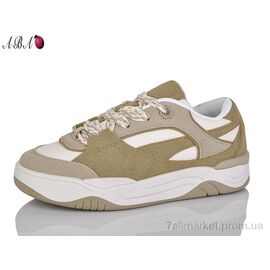 Фотография Кроссовки женские модные Весна/осень A82-3 (8 пар р.36-41) "Aba" недорого оптом от прямого поставщика