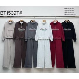 Костюм спортивний жіночий теплий BT1539T wine р.M-XL "Dorimodes" недорого оптом від прямого постачальника