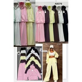 Костюм спортивний жіночий теплий BT8079 pink р.M-XL "Dorimodes" недорого оптом від прямого постачальника