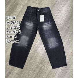 Джинси чоловічі 071 black р.32-34 "God Baron" недорого оптом від прямого постачальника