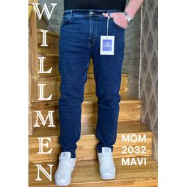 Джинси чоловічі 2032-2 blue р.27-34 "God Baron" недорого оптом від прямого постачальника