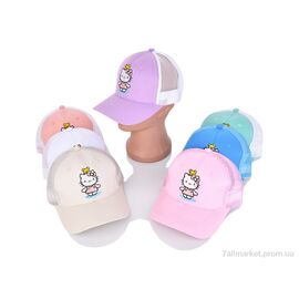 Кепка дитяча Літо 7003-2 mix (5 шт. р.сітка48-50) "KUINH" недорого оптом від прямого постачальника