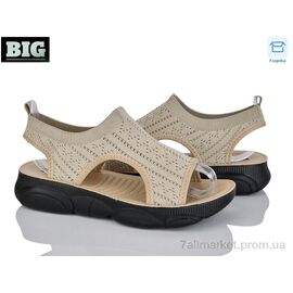 Фотография Босоножки женские летние Лето B33-5 (8 пар р.36-41) "BIG" недорого оптом от прямого поставщика
