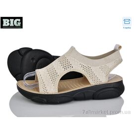 Фотография Босоножки женские летние Лето B35-3 (8 пар р.36-41) "BIG" недорого оптом от прямого поставщика