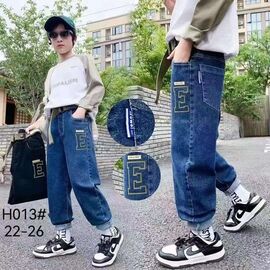 Джинси дитячі на хлопчика H013 navy р.4-8 "Фунтик" недорого оптом від прямого постачальника