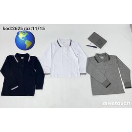 Фотография Свитер детский на мальчика 2625 white р.11-15 "Фунтик" недорого оптом от прямого поставщика