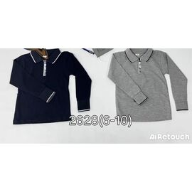 Фотография Свитер детский на мальчика 2628 grey р.6-10 "Фунтик" недорого оптом от прямого поставщика