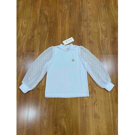 Светер Дитячий на дівчинку 304 white р.116-140 "RSV" недорого оптом від прямого постачальника