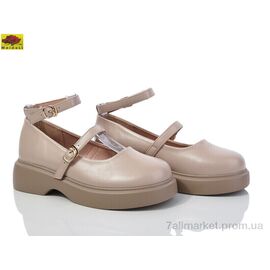 Туфлі дитячі зручні Весна/осінь WX340-3 (8 пар р.33-38) "Mei De Li" недорого оптом від прямого постачальника