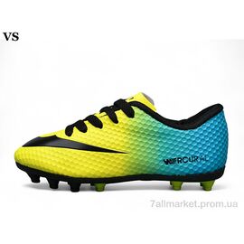 Футбольне взуття дитячі Весна/осінь Soccer 02 yellow (8 пар р.31-35) "VS" недорого оптом від прямого постачальника