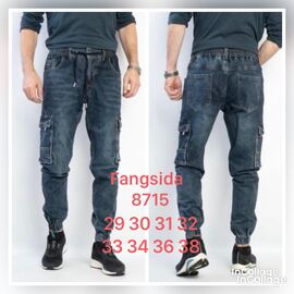 Джинси чоловічі 8715 blue р.29-38 "God Baron" недорого оптом від прямого постачальника