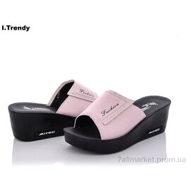 Фотография Шлепки женские облегченные Лето S187-6 (8 пар р.36-41) "Trendy" недорого оптом от прямого поставщика