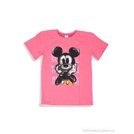 Фотография Футболка женская Лето 830M pink (3 шт. р.сетка M-XL) "Textile" недорого оптом от прямого поставщика