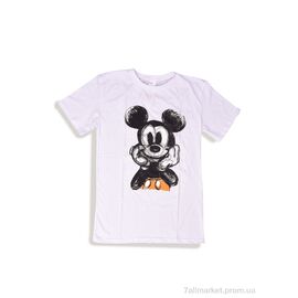 Футболка жіноча Літо 831M white (3 шт. р.сіткаM-XL) "Textile" недорого оптом від прямого постачальника