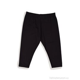 Фотография Бриджи женские Лето N600 black (4 шт. р.сетка 48-54) "Textile" недорого оптом от прямого поставщика