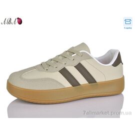 Фотография Кроссовки женские модные Весна/осень A87-6 (8 пар р.36-41) "Aba" недорого оптом от прямого поставщика