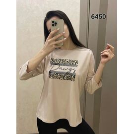 Светр жіночий 6450 beige р.44-50 "FSN" недорого оптом від прямого постачальника