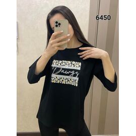 Светр жіночий 6450 black р.44-50 "FSN" недорого оптом від прямого постачальника