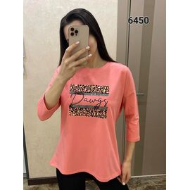 Светр жіночий 6450 pink р.44-50 "FSN" недорого оптом від прямого постачальника