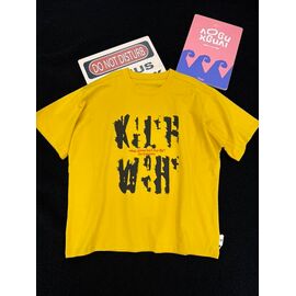 Фотография Футболка детская на мальчика 2806 yellow р.150-180 "Yalisi" недорого оптом от прямого поставщика