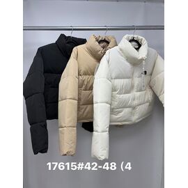 Фотография Куртка женская демисезонная 17615 beige р.42-48 "Jacket" недорого оптом от прямого поставщика