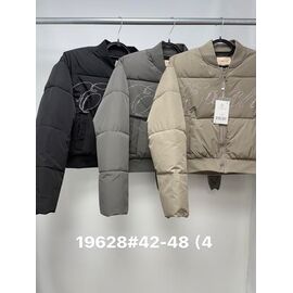 Фотография Куртка женская демисезонная 19628 grey р.42-48 "Jacket" недорого оптом от прямого поставщика