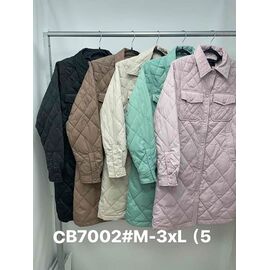 Фотография Куртка женская демисезонная CB7002 mint р.M-3XL "Jacket" недорого оптом от прямого поставщика