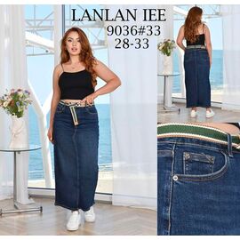 Фотография Юбка женская 9036 blue р.28-33 "Lolo Blues" недорого оптом от прямого поставщика