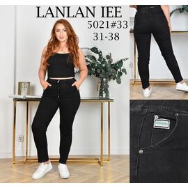 Фотография Джинсы женские 5021 black р.31-38 "Lolo Blues" недорого оптом от прямого поставщика
