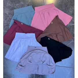 Фотография Юбка-шорты женская A80 grey р.S-XL "Acheal" недорого оптом от прямого поставщика