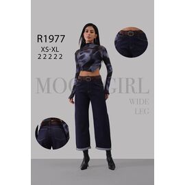 Фотография Джинсы женские R1977 black р.XS-XL "Miss Kurry" недорого оптом от прямого поставщика