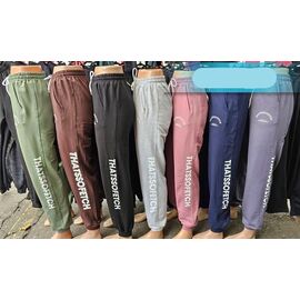 Штани спортивні жіночі S764 brown р.44-52 "Shon" недорого оптом від прямого постачальника