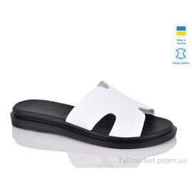 Шльопанці жіночі полегшені Літо H505 білий к. (6 пар р.36-40) "Sali" недорого оптом від прямого постачальника