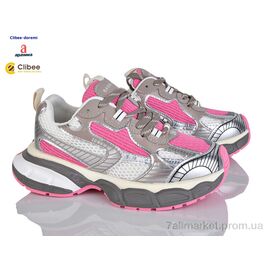 Кросівки жіночі модні Весна/осінь DB1168-2 pink (5 пар р.35-39) "Clibee-Doremi" недорого оптом від прямого постачальника