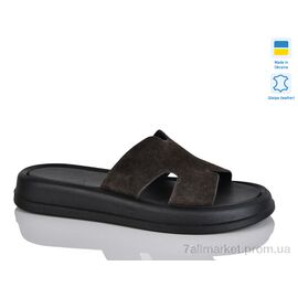 Шльопанці жіночі полегшені Літо 505-25 корич.з. (6 пар р.36-40) "Sali" недорого оптом від прямого постачальника