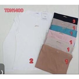 Фотография Свитер женский 1400 mix р.44-48 "FLORA" недорого оптом от прямого поставщика