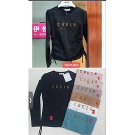 Светр жіночий 1409 mix р.44-48 "FLORA" недорого оптом від прямого постачальника