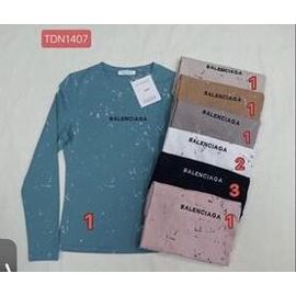 Светр жіночий 1407 mix р.44-48 "FLORA" недорого оптом від прямого постачальника