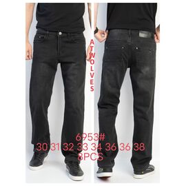 Джинси чоловічі 6953 black р.30-38 "God Baron" недорого оптом від прямого постачальника
