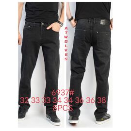 Джинси чоловічі 6937 black р.32-38 "God Baron" недорого оптом від прямого постачальника