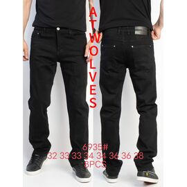 Джинси чоловічі 6935 black р.32-38 "God Baron" недорого оптом від прямого постачальника