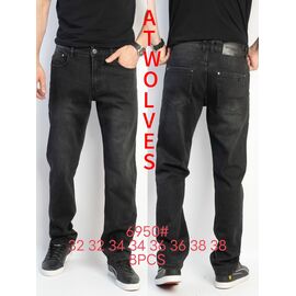 Джинси чоловічі 6950 black р.32-38 "God Baron" недорого оптом від прямого постачальника