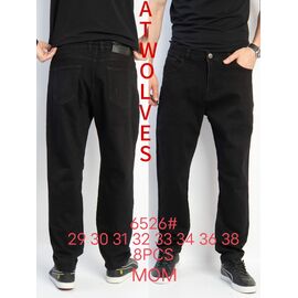 Джинси чоловічі 6526 black р.29-38 "God Baron" недорого оптом від прямого постачальника