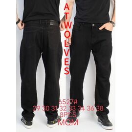 Джинси чоловічі 6527 black р.29-38 "God Baron" недорого оптом від прямого постачальника